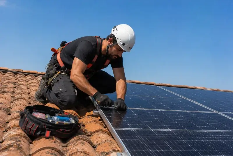 Maintenance et monitoring de panneaux solaires à Saint-Eustache